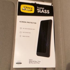 OtterBox Glass Screen Protector for iPhone 8 Plus 7 Plus 6 Plus CLEAR